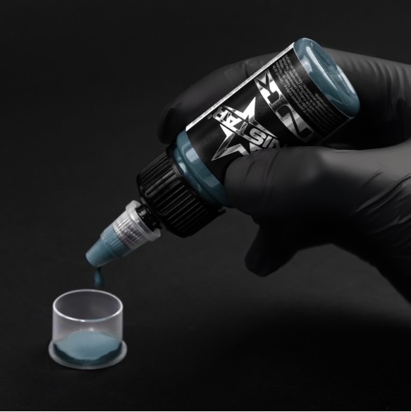 Battleship Blue - UNISTAR INK - 30 ml - Colore Tattoo REACH