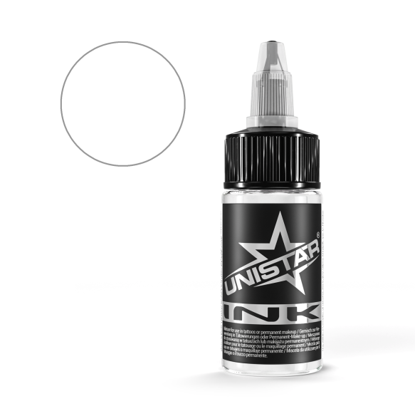 Blending White - UNISTAR INK - 30 ml - Colore Tattoo REACH