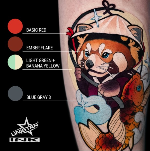 Blue Gray 3 - UNISTAR INK - 30 ml - Colore Tattoo REACH