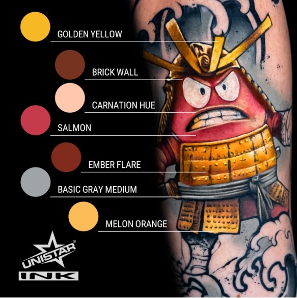 Carnation Hue - UNISTAR INK - 30 ml - Colore Tattoo REACH