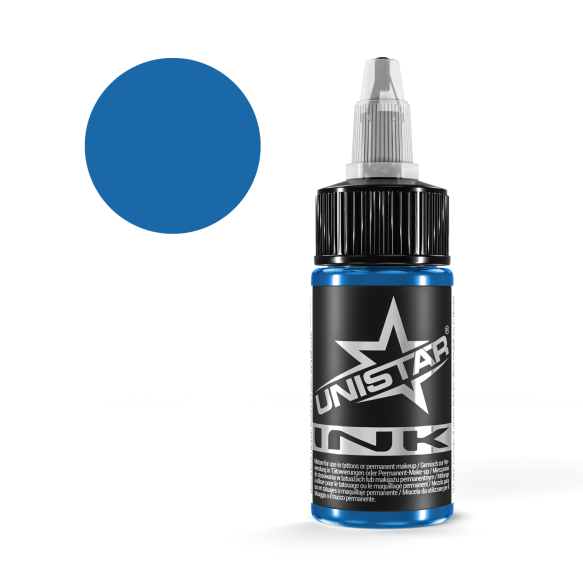 Dark Blue - UNISTAR INK - 30 ml - Colore Tattoo REACH