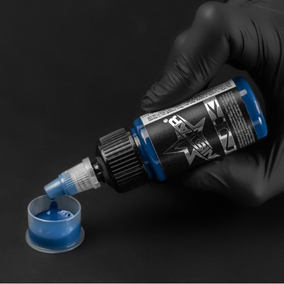 Dark Blue - UNISTAR INK - 30 ml - Colore Tattoo REACH
