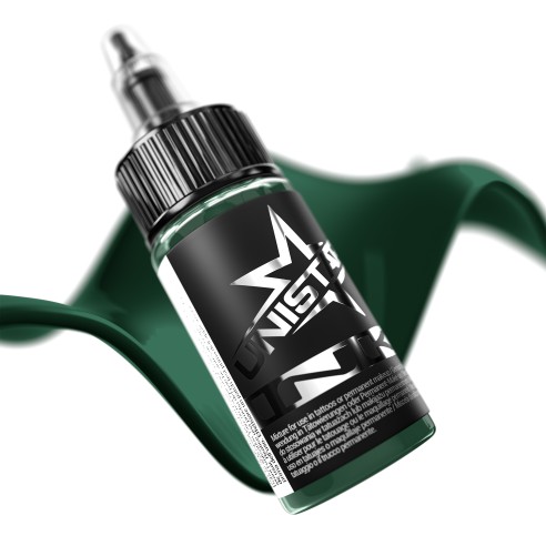 Deep Green - UNISTAR INK - 30 ml - Colore Tattoo REACH