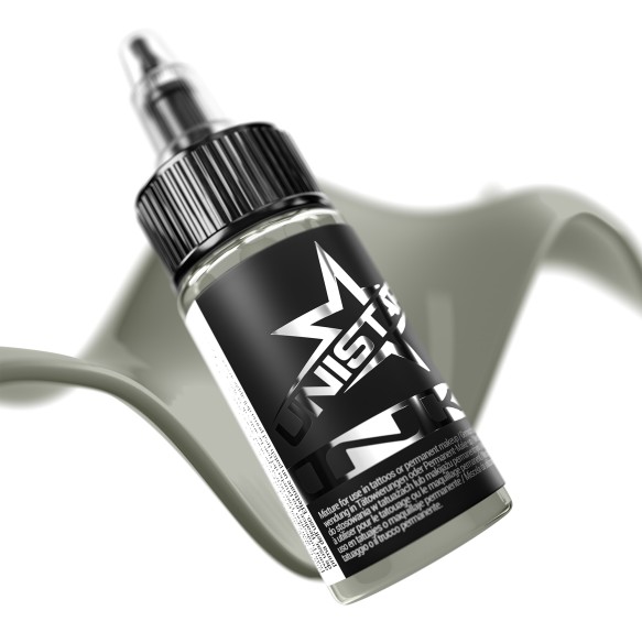 Grayish Green - UNISTAR INK - 30 ml - Colore Tattoo REACH