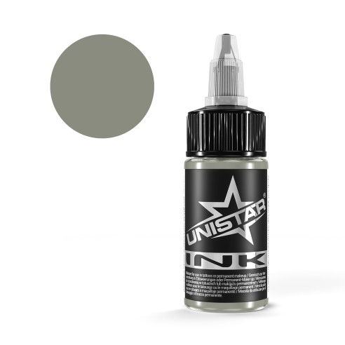 Grayish Green - UNISTAR INK - 30 ml - Colore Tattoo REACH
