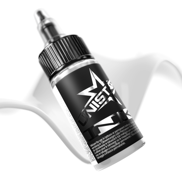 Heavy White - UNISTAR INK - 30 ml - Colore Tattoo REACH