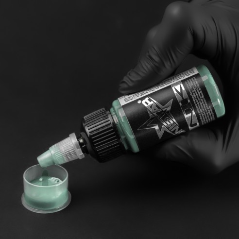 Light Green - UNISTAR INK - 30 ml - Colore Tattoo REACH
