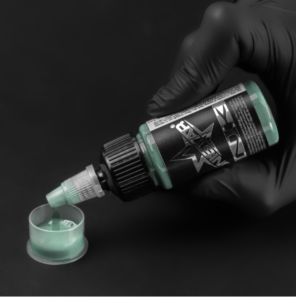 Mint Green - UNISTAR INK - 30 ml - Colore Tattoo REACH