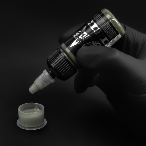Misty Green - UNISTAR INK - 30 ml - Colore Tattoo REACH