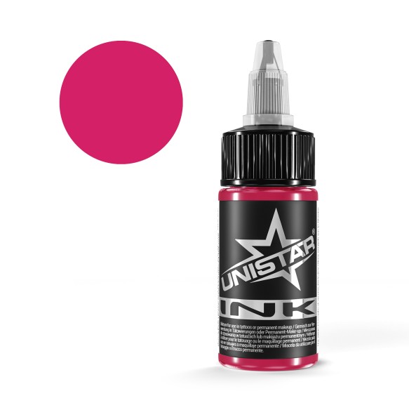 Neon Pink - UNISTAR INK - 30 ml - Colore Tattoo REACH