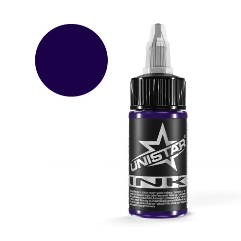 Nightshade Blue - UNISTAR INK - 30 ml - Colore Tattoo REACH
