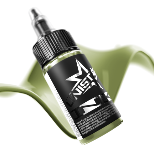 Olive - UNISTAR INK - 30 ml - Colore Tattoo REACH