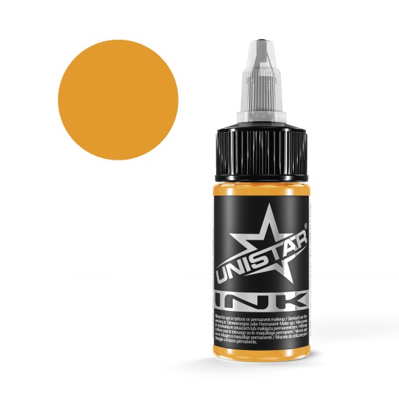 Pure Orange - UNISTAR INK - 30 ml - Colore Tattoo REACH