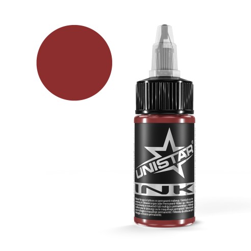 Ruby - UNISTAR INK - 30 ml - Colore Tattoo REACH