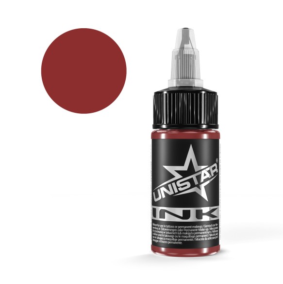 Ruby - UNISTAR INK - 30 ml - Colore Tattoo REACH
