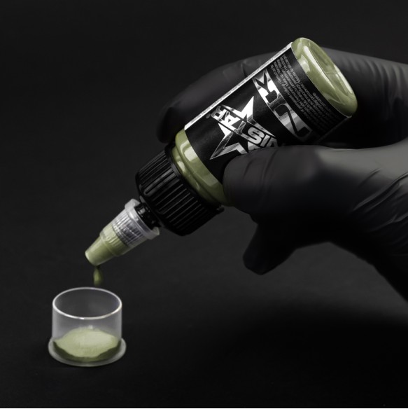 Soft Pale Green - UNISTAR INK - 30 ml - Colore Tattoo REACH