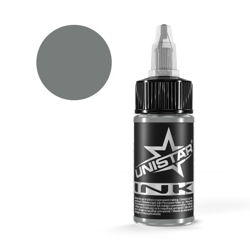 Solid Gray -2 - UNISTAR INK - 30 ml - Colore Tattoo REACH