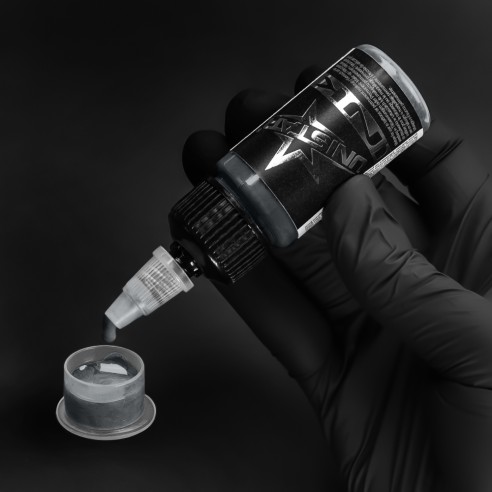Solid Gray -3 - UNISTAR INK - 30 ml - Colore Tattoo REACH