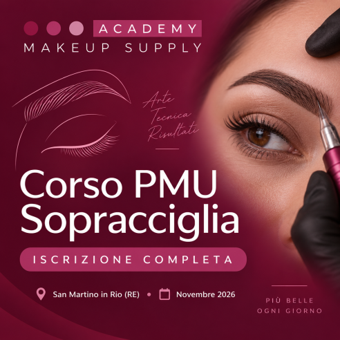 Corso PMU Sopracciglia – Pagamento Completo