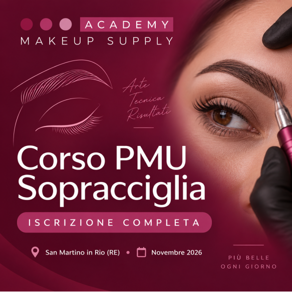 Corso PMU Sopracciglia – Pagamento Completo